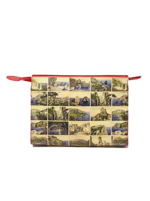 Borsa tracolla con cartoline Laboratorio Capri | BUSTINAPOSTCARDS